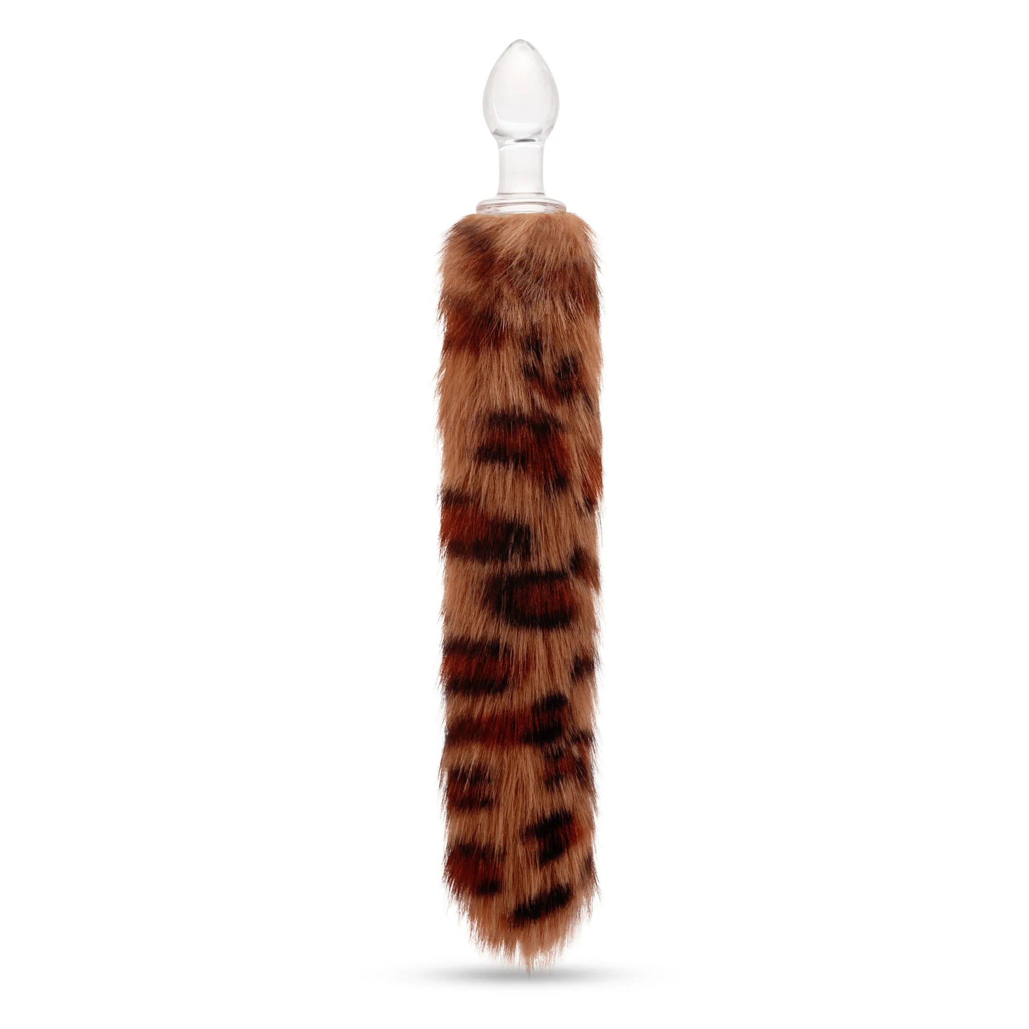 3.15" Leopard Lust Tail Butt Plug - Image 2