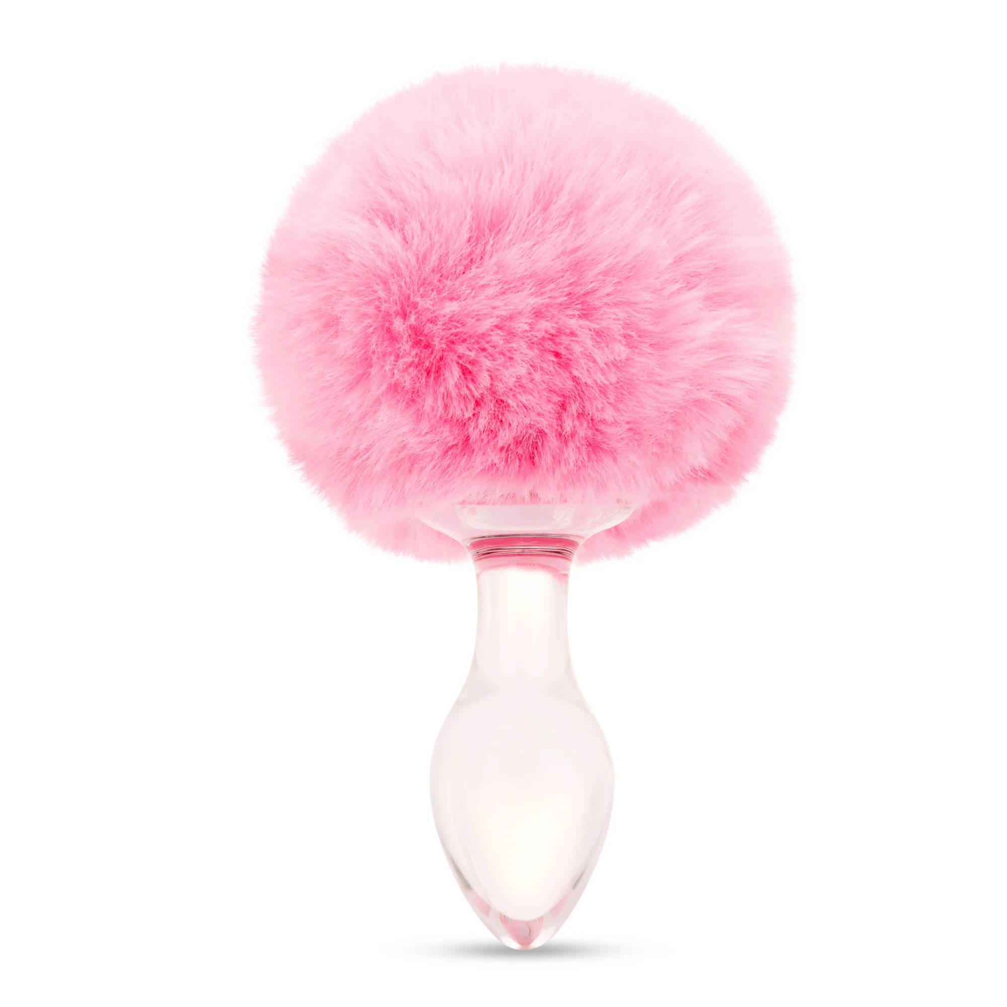 3.15" Pink Puff Tail Butt Plug - Image 2