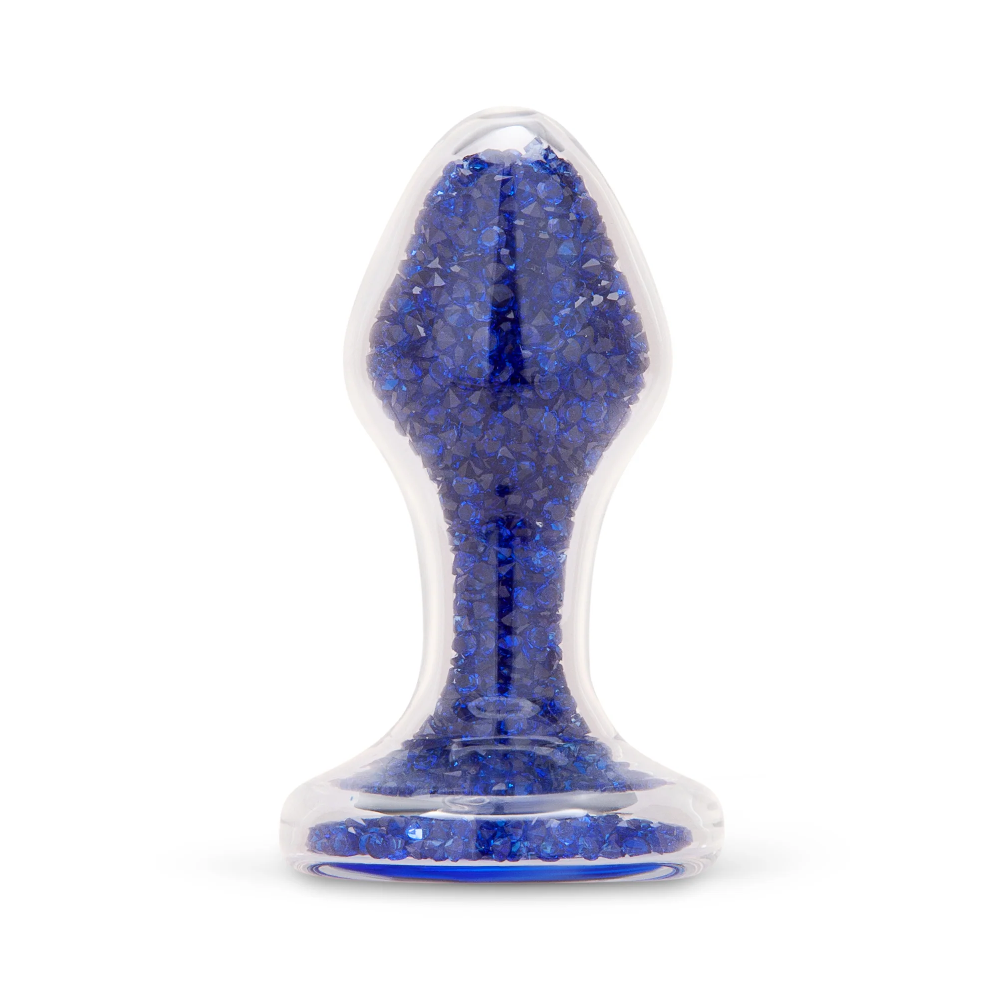 3.4" Blue Celestia Butt Plug - Image 3