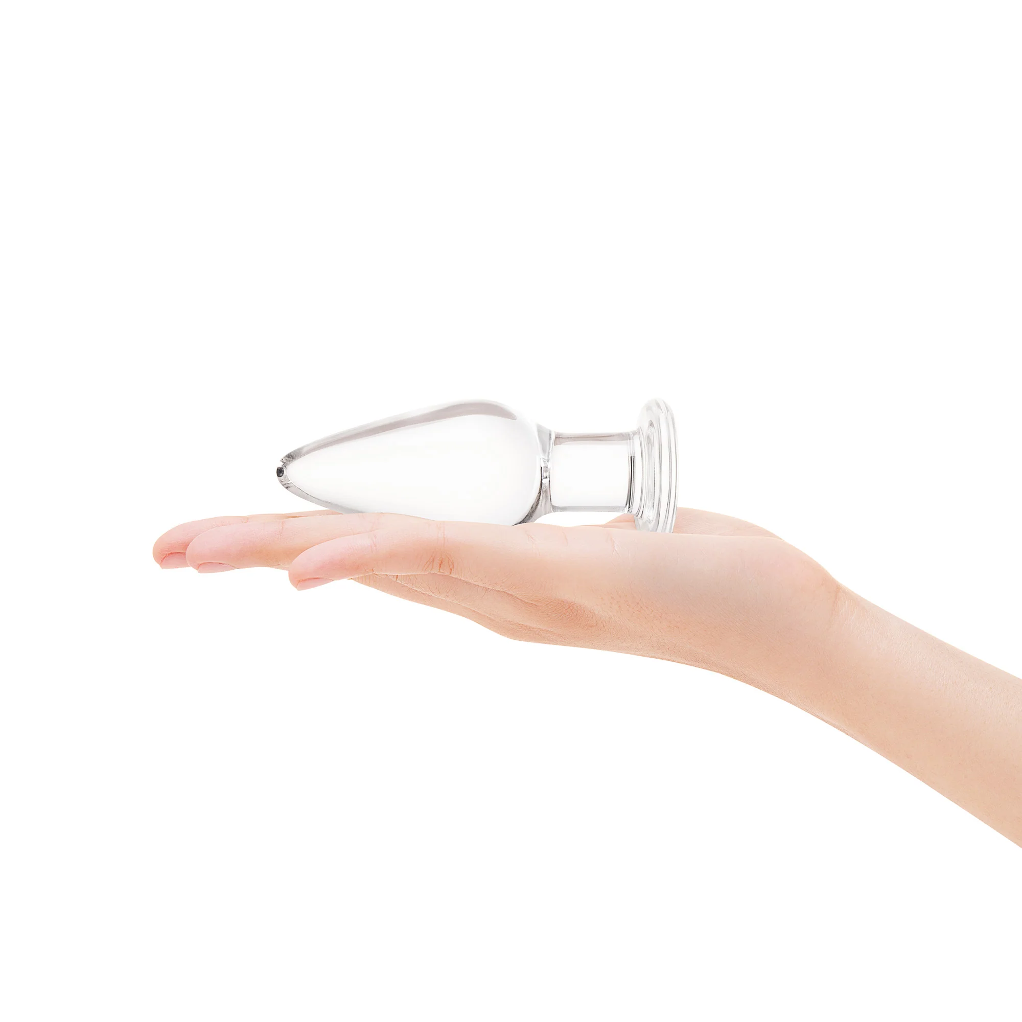 4.25" Clearly Pleasure Plug - Image 4