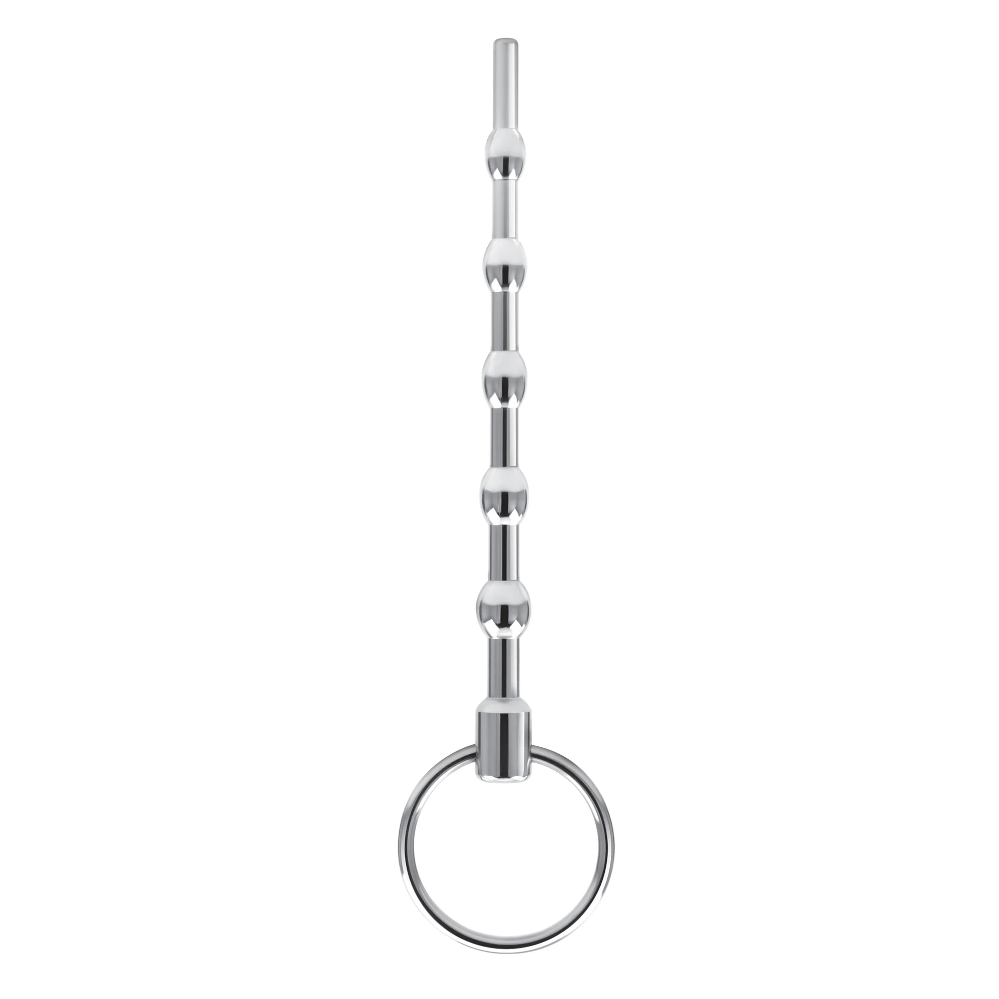 4.5" Stainless Steel Beaded Urethral Sound - Image 5
