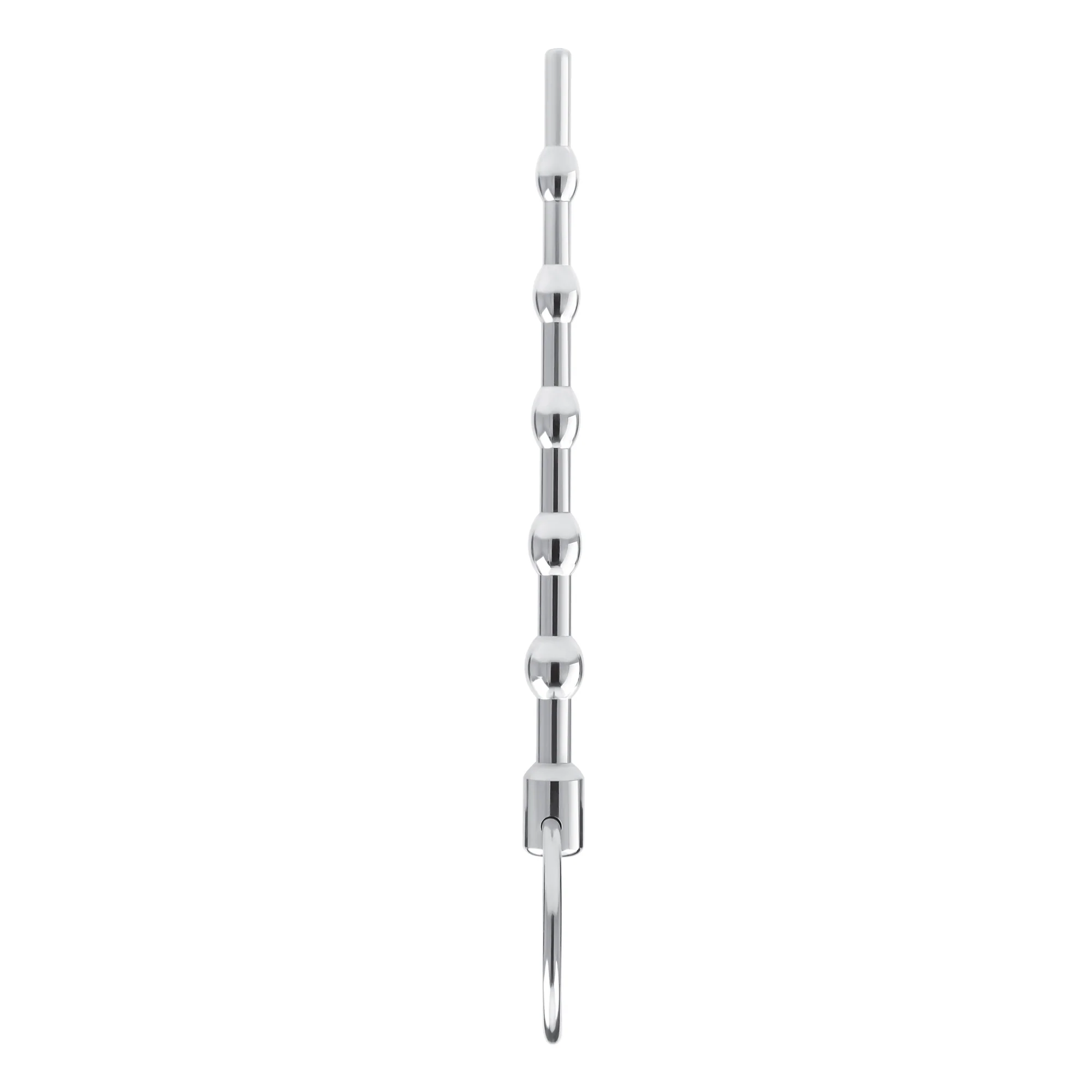 4.5" Stainless Steel Beaded Urethral Sound - Image 6