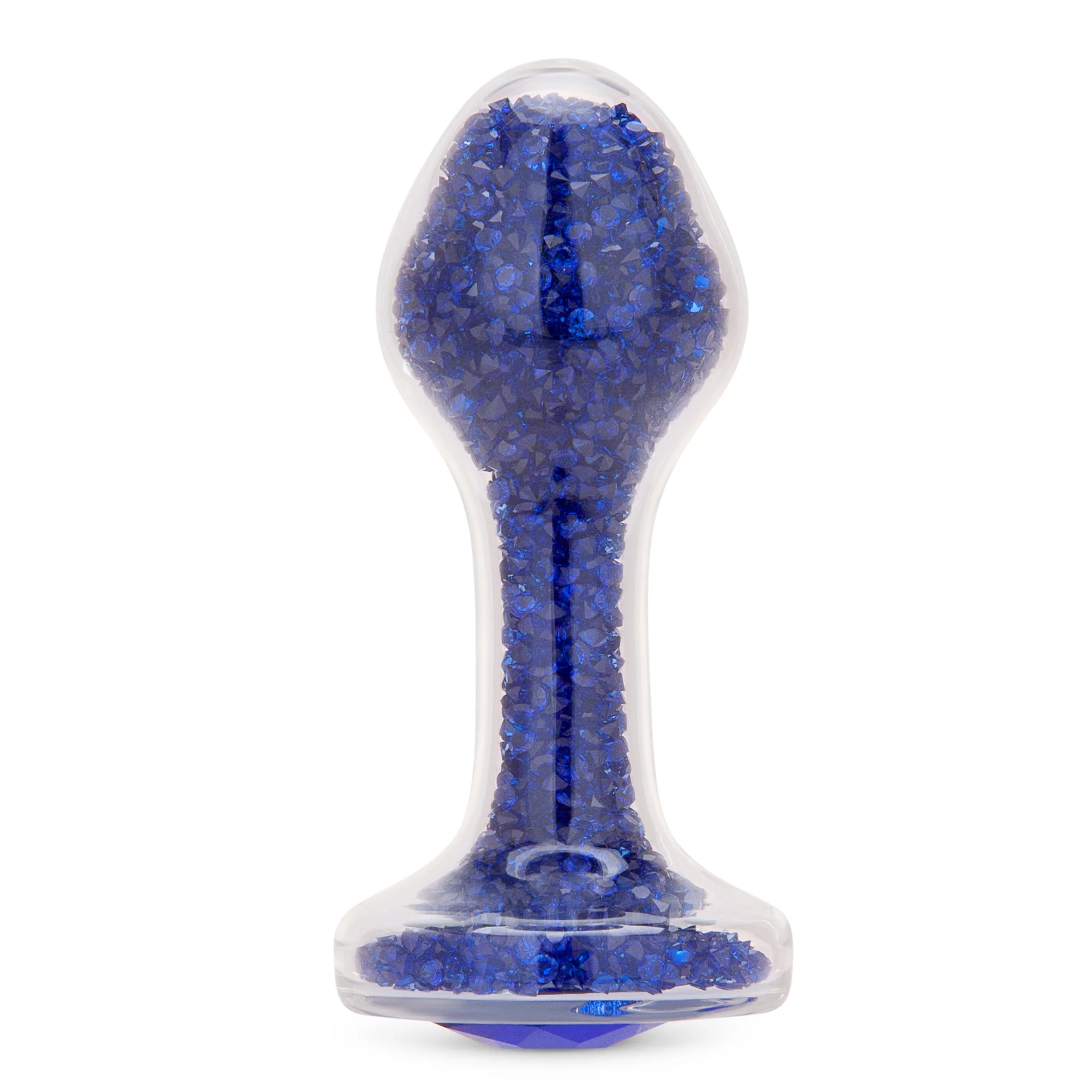 4" Blue Celestia Butt Plug - Image 3
