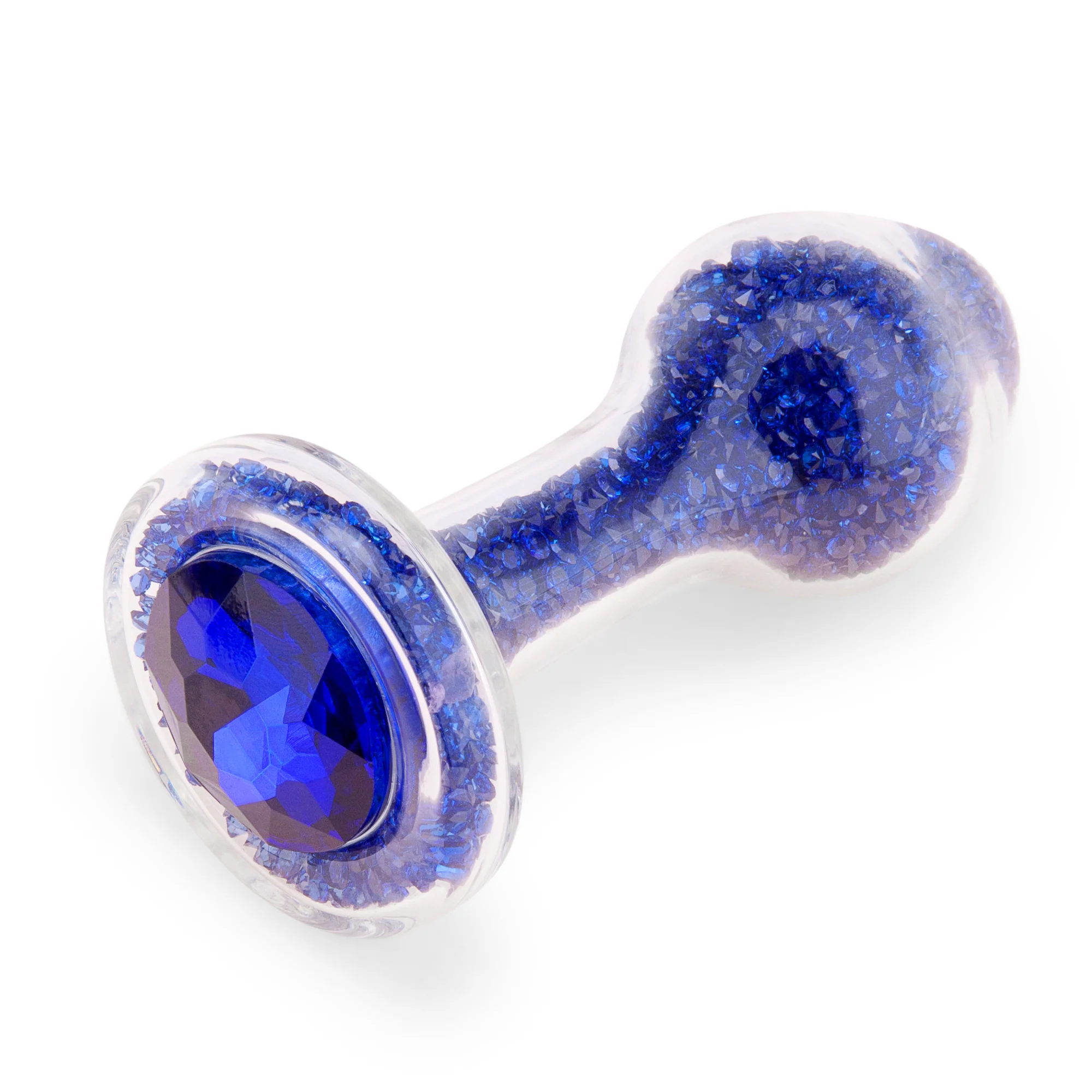 4" Blue Celestia Butt Plug - Image 5