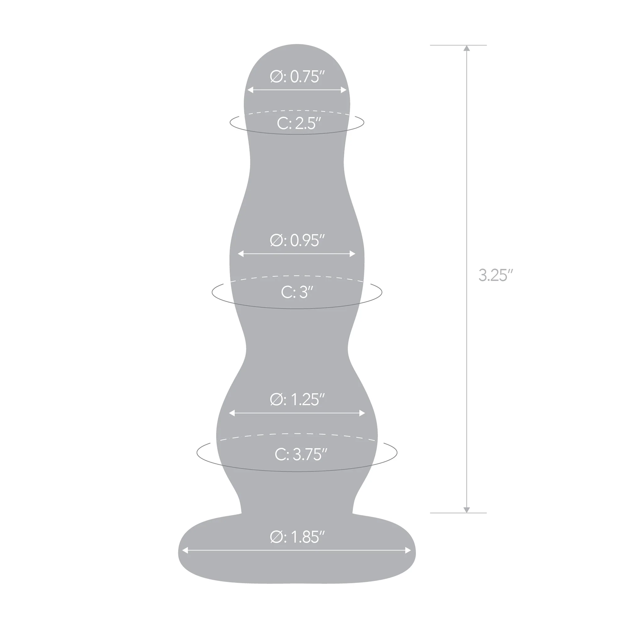 4" Anal Plug - Image 6