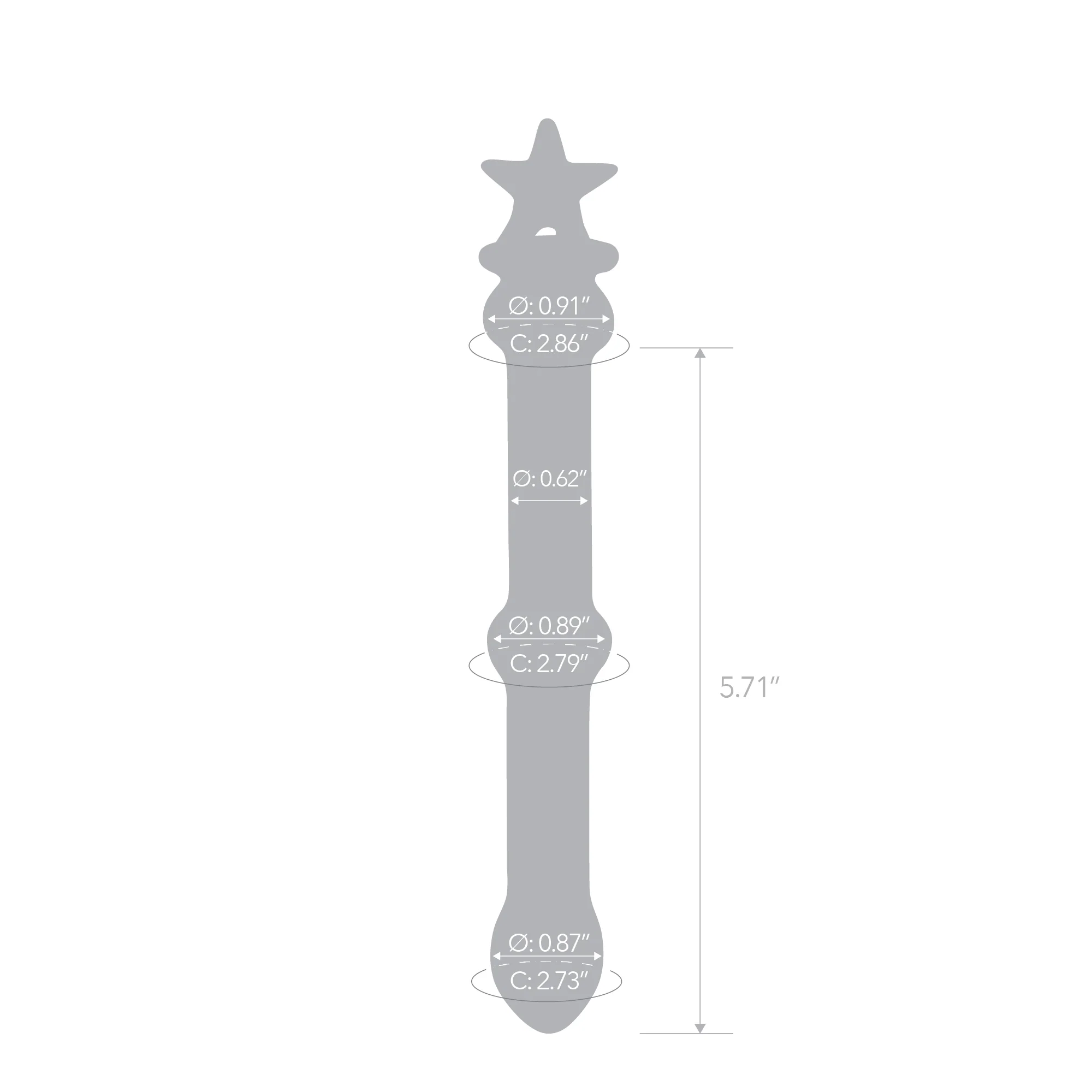 6.75" Starburst Dildo - Image 7