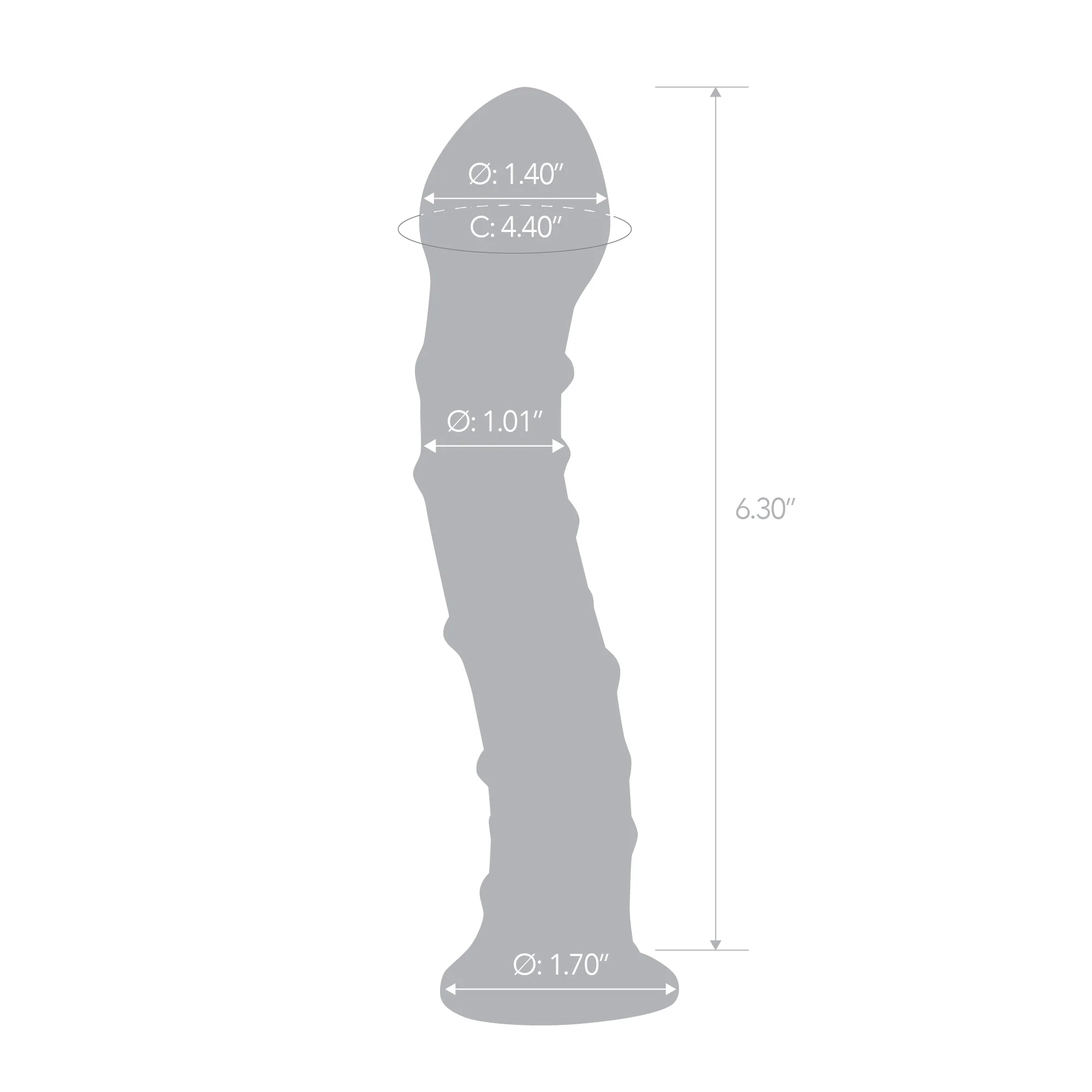 6.75" Pink Pearl Dildo - Image 5