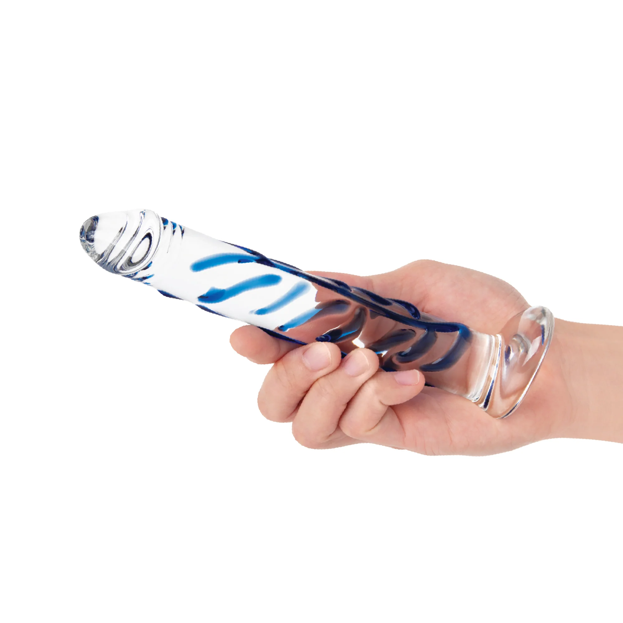 7" Blue Vein Realistic Dildo - Image 4