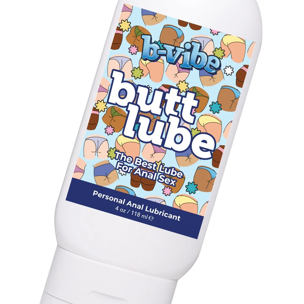 b-Vibe Butt Lube Personal Anal Oil-Based Lubricant 4 Oz / 118 mL - Image 2