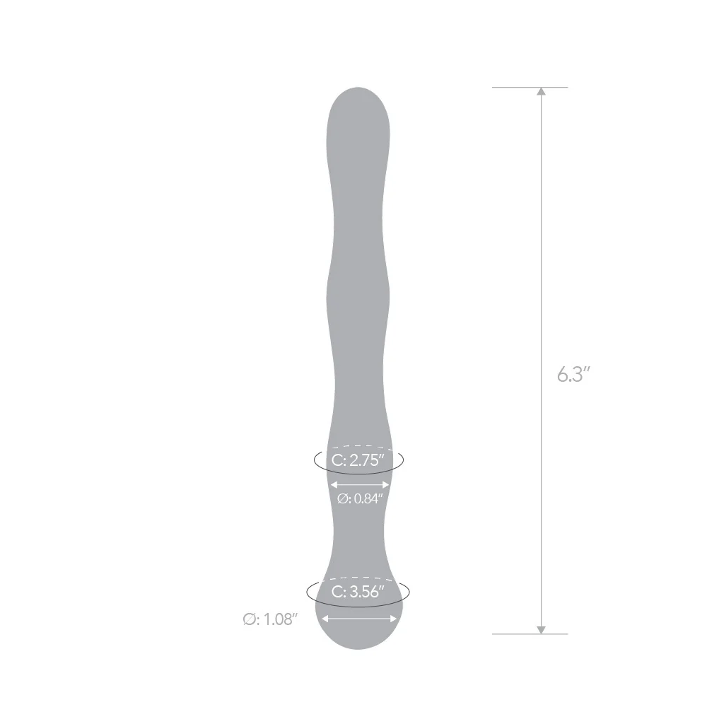6.25" Beaded Dildo - Image 5