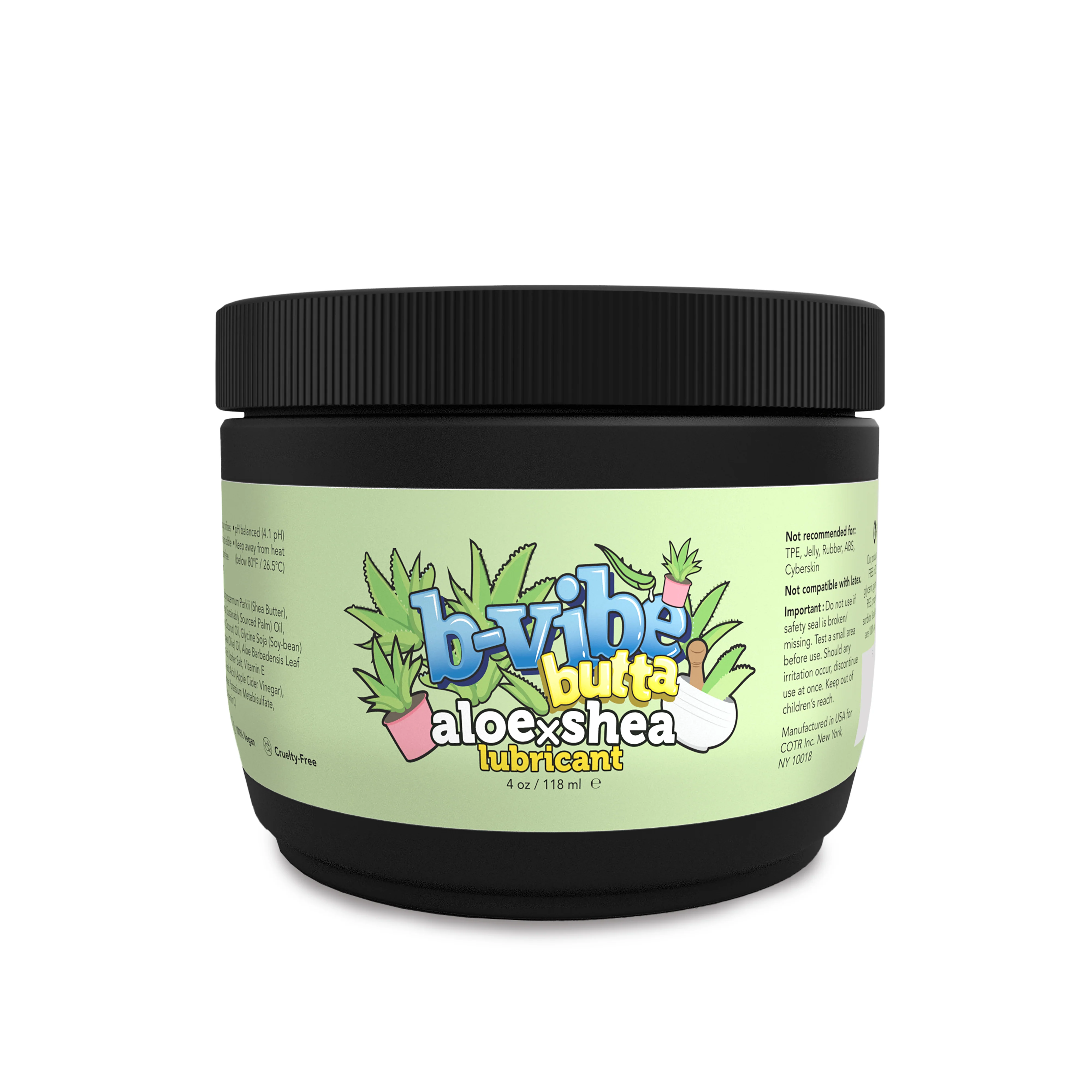 Butta Aloe x Shea Lubricant 4 oz (118 ml)