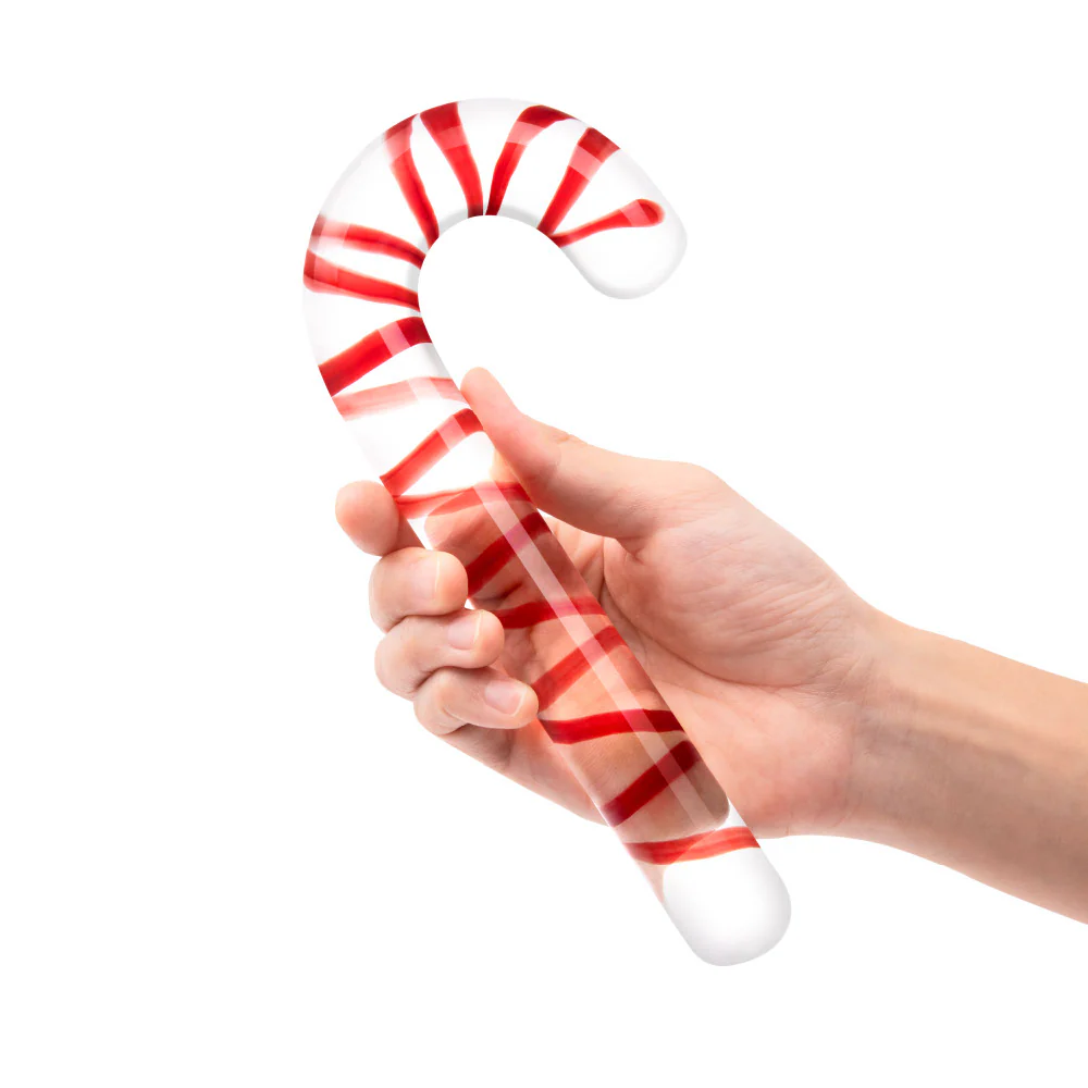 8” Candy Cane Dildo - Image 3