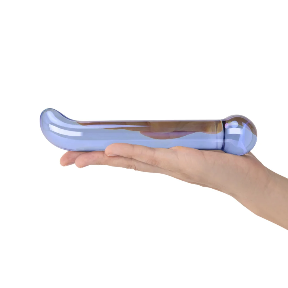 Iridescent Chrome G-Spot Dildo - Image 3