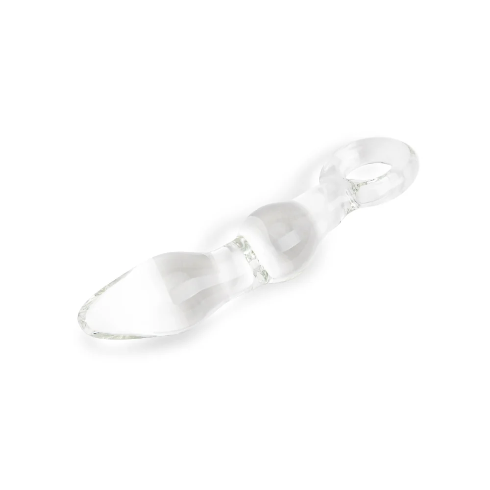 Curved Beaded Butt Plug - Image 2