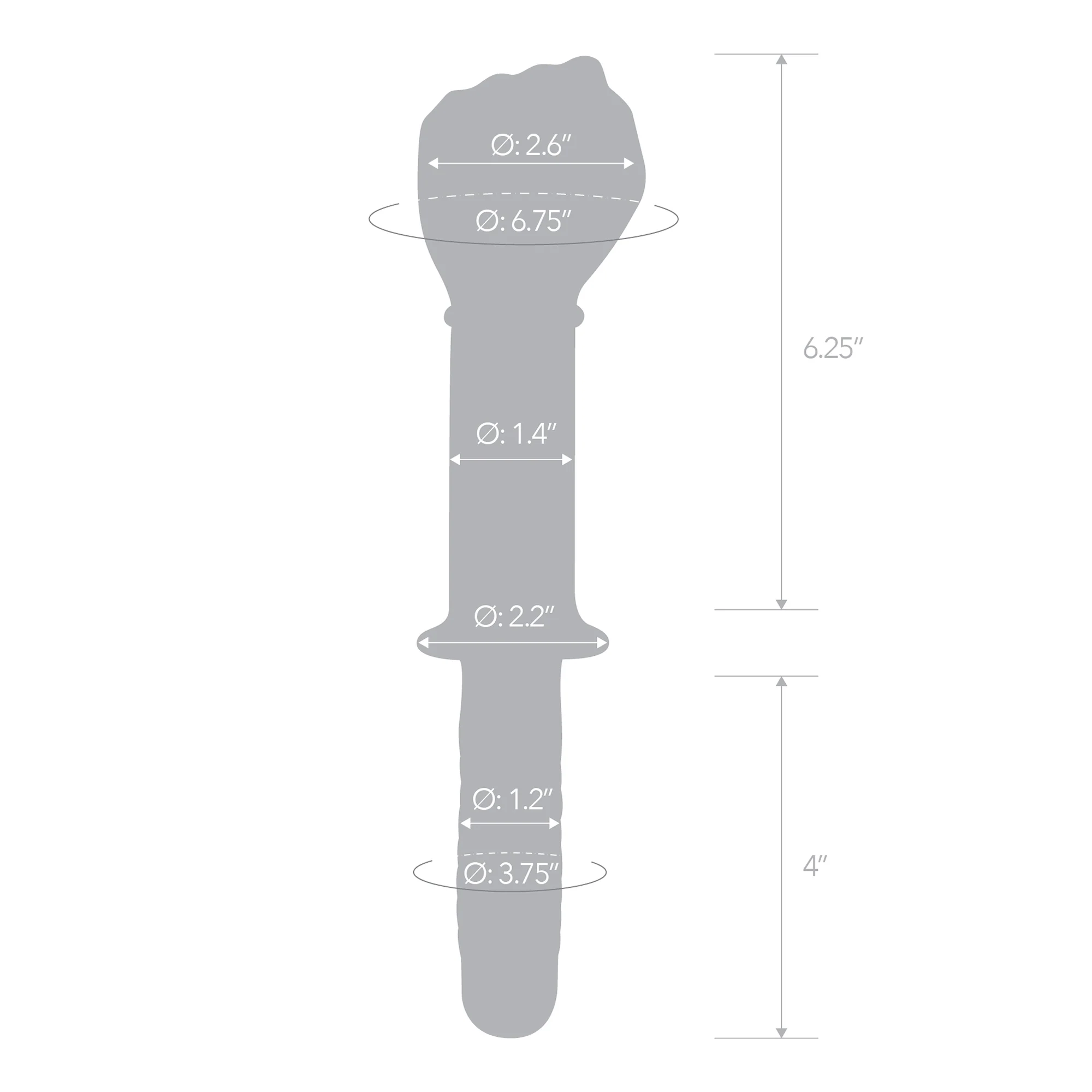 11" Fist Dildo - Image 6