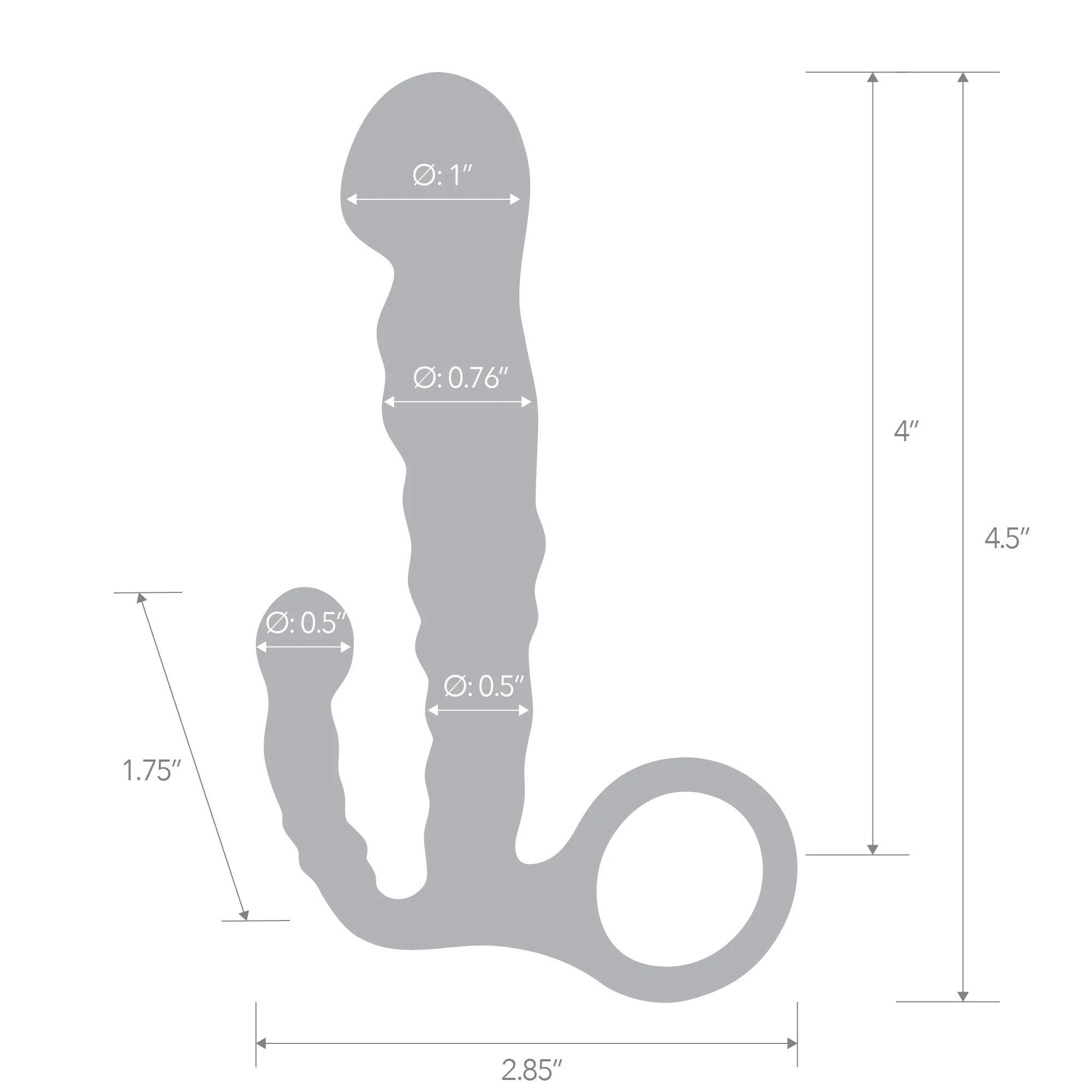 4.5" Beginners Prostate Massager - Image 4