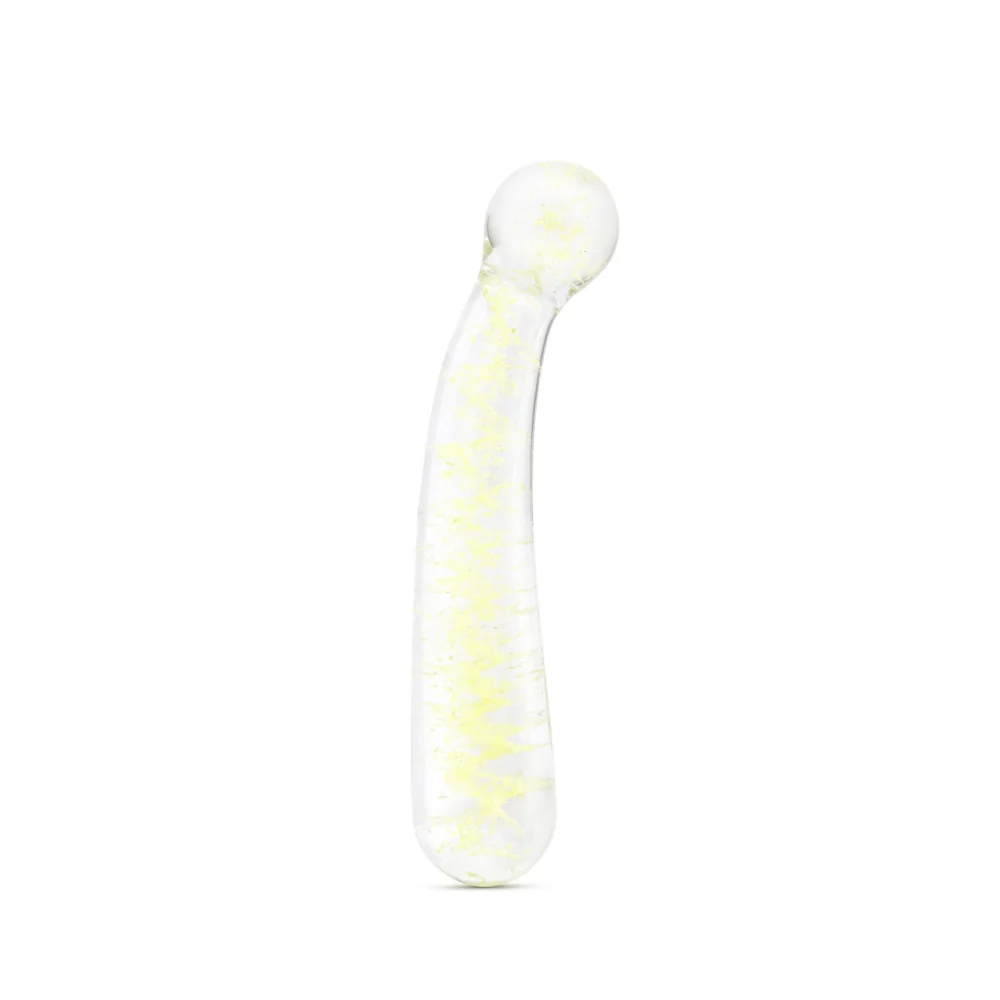 6.5" Glow-In-The-Dark Double Ended Thick Dildo - Image 2