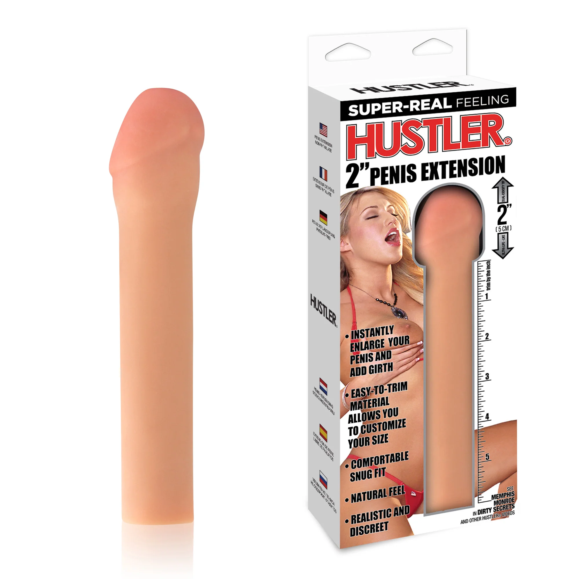 2" XXXtra Penis Extender Sleeve - Image 2