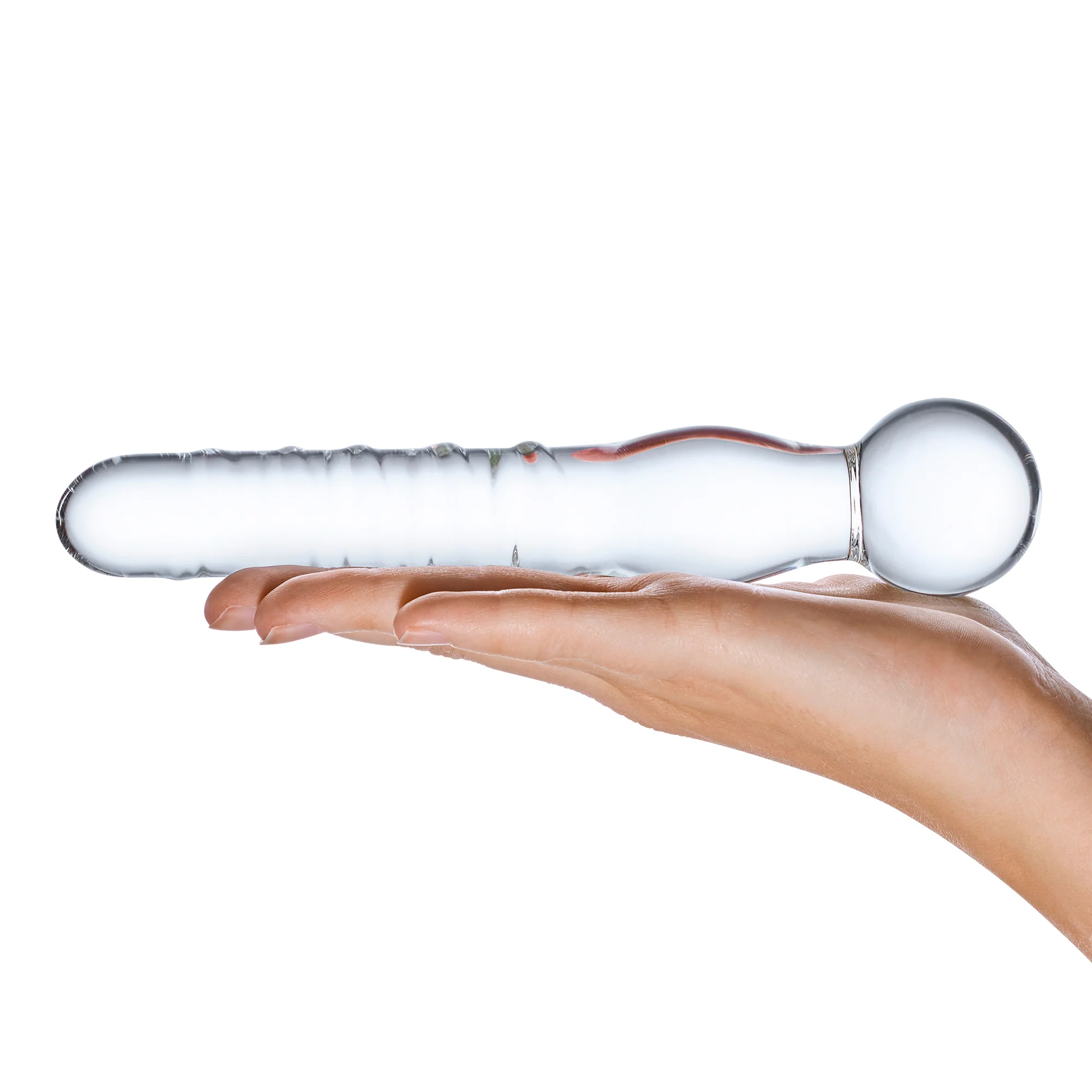 Joystick Spiral Clear Dildo - Image 4