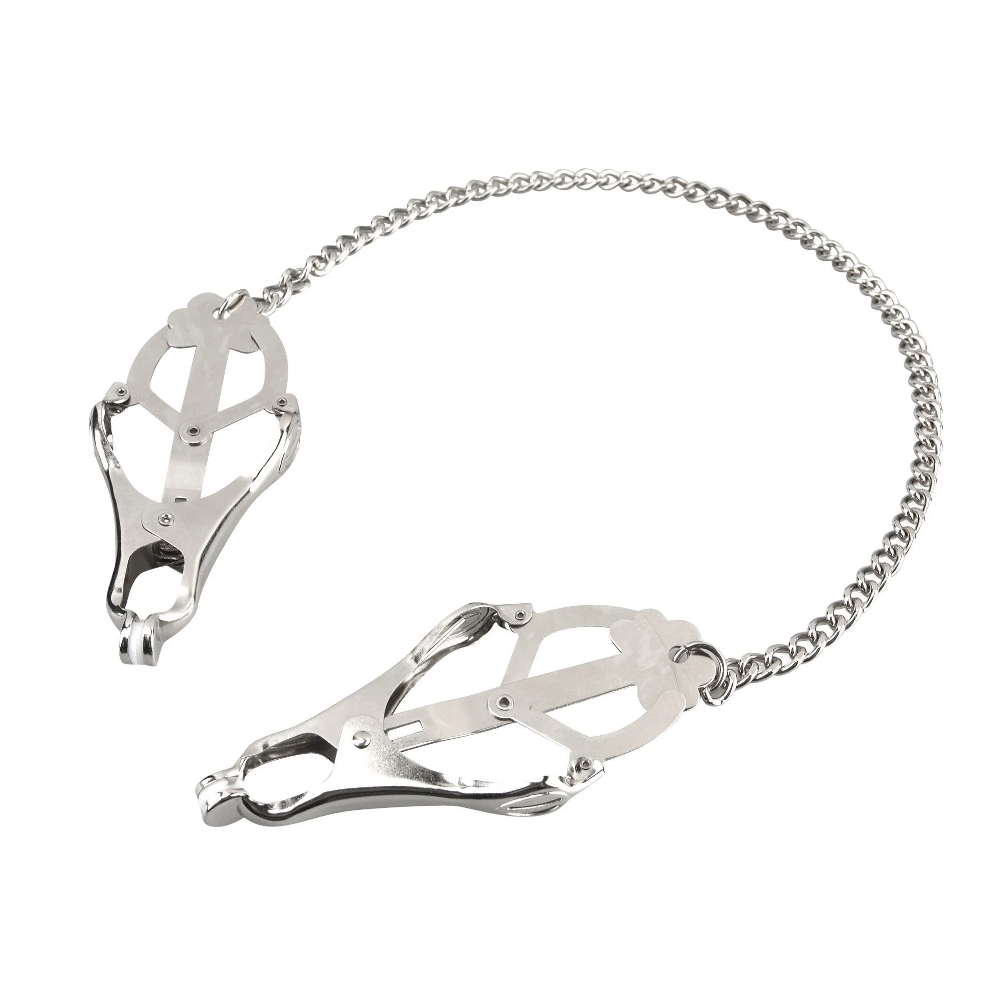 Japanese Clover Nipple Clamps with Chain