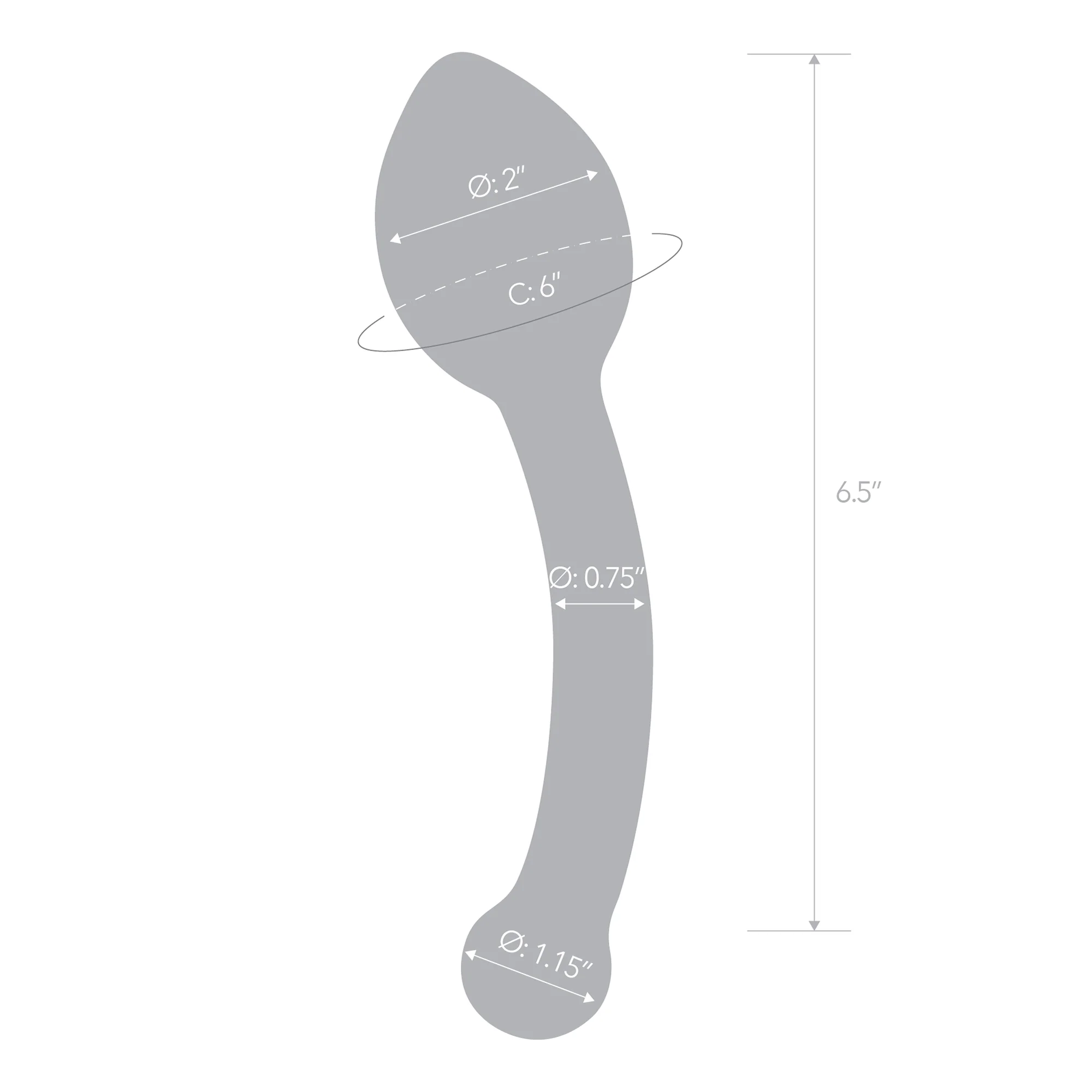 Pure Indulgence Anal Dildo - Image 6