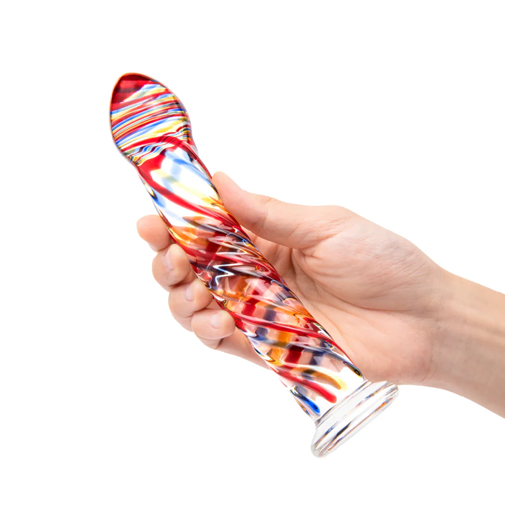 7" Rainbow Dildo - Image 3