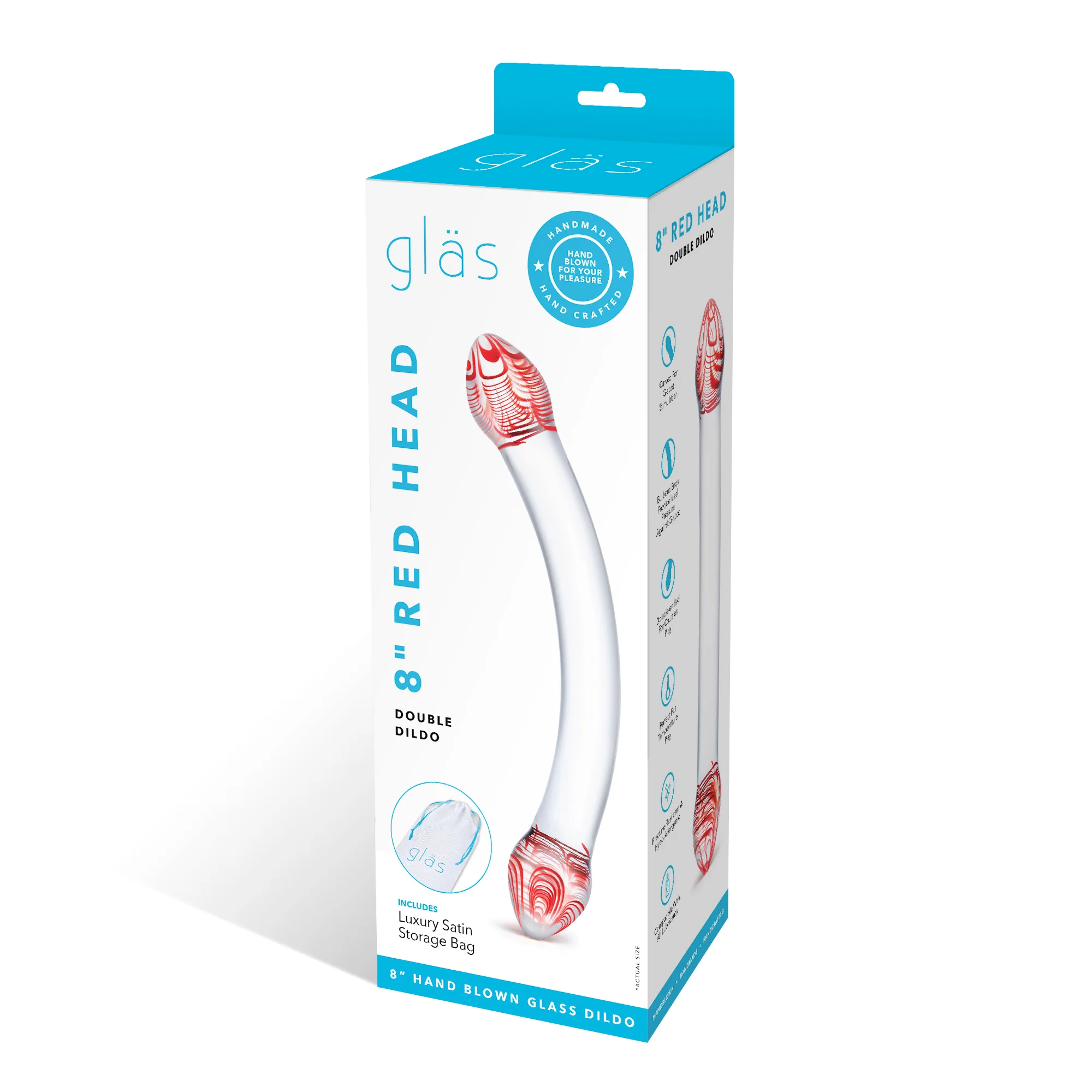 Red Head Double Dildo - Image 7