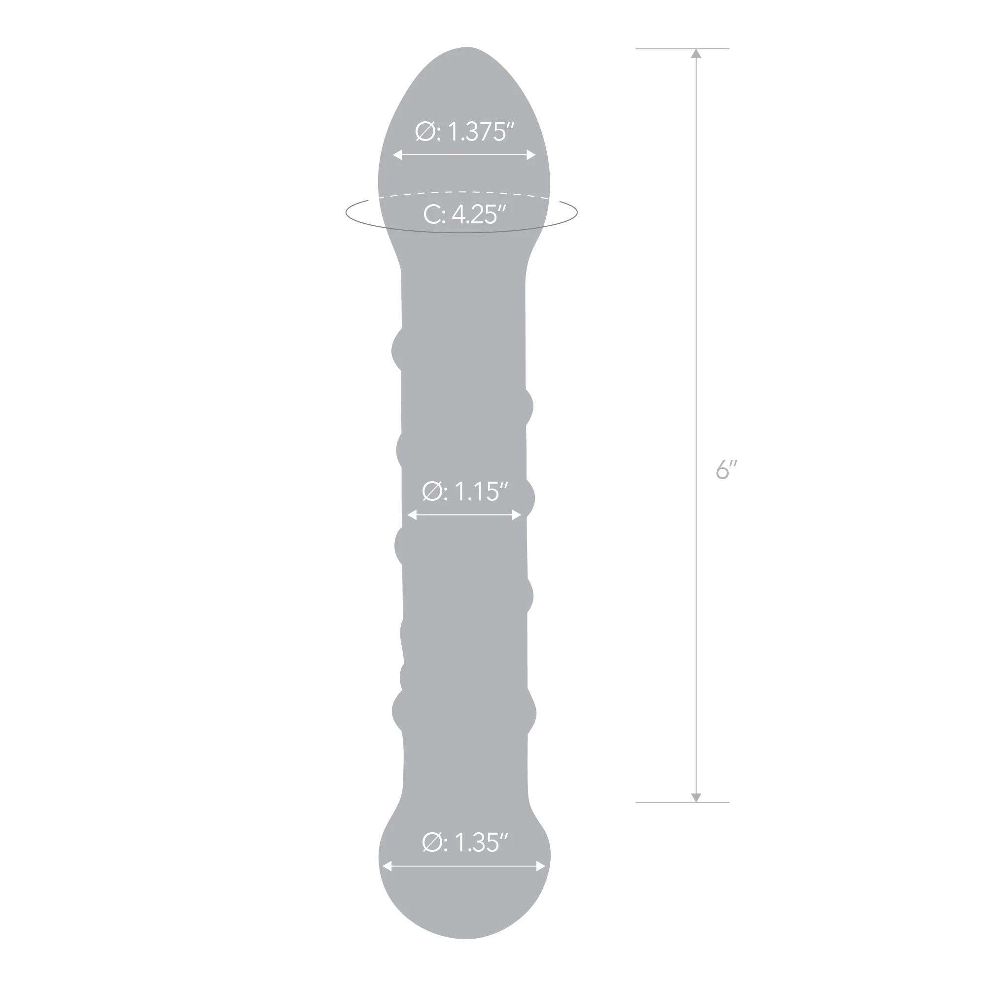 Spiral Staircase Textured Dildo - Image 6