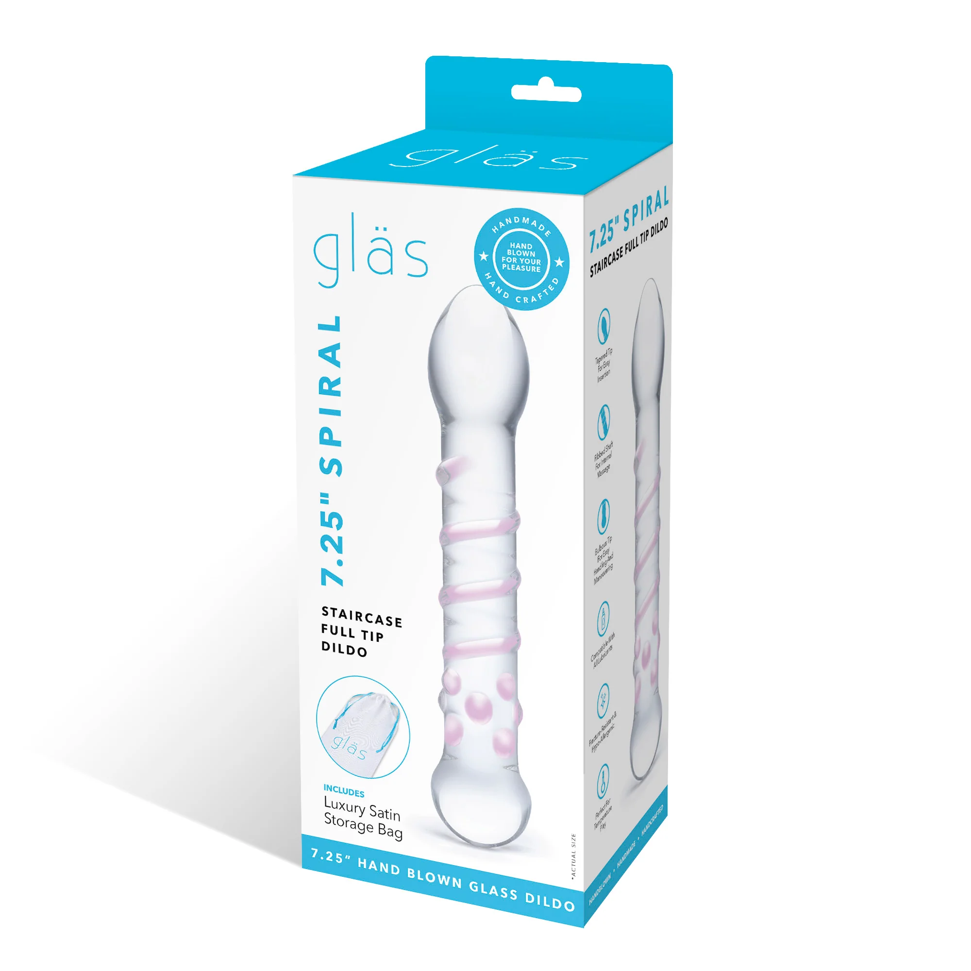 Spiral Staircase Textured Dildo - Image 7