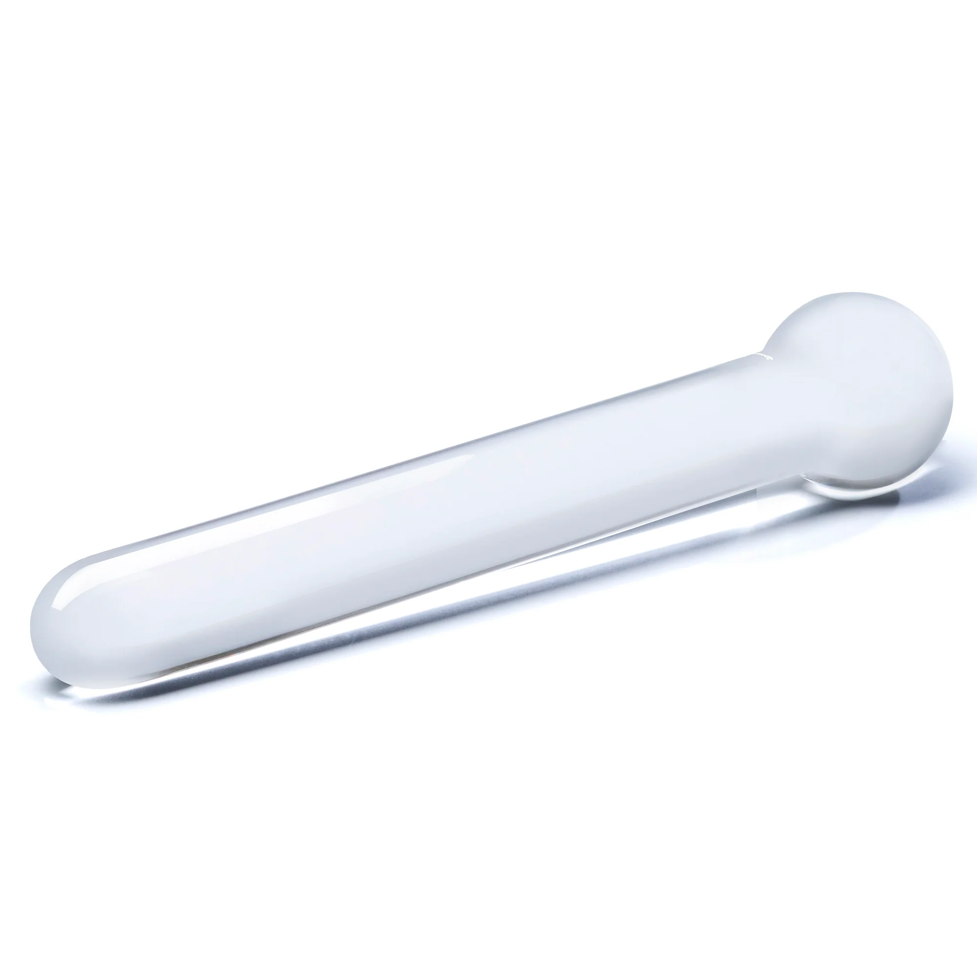 7" Straight Glass Dildo - Image 2