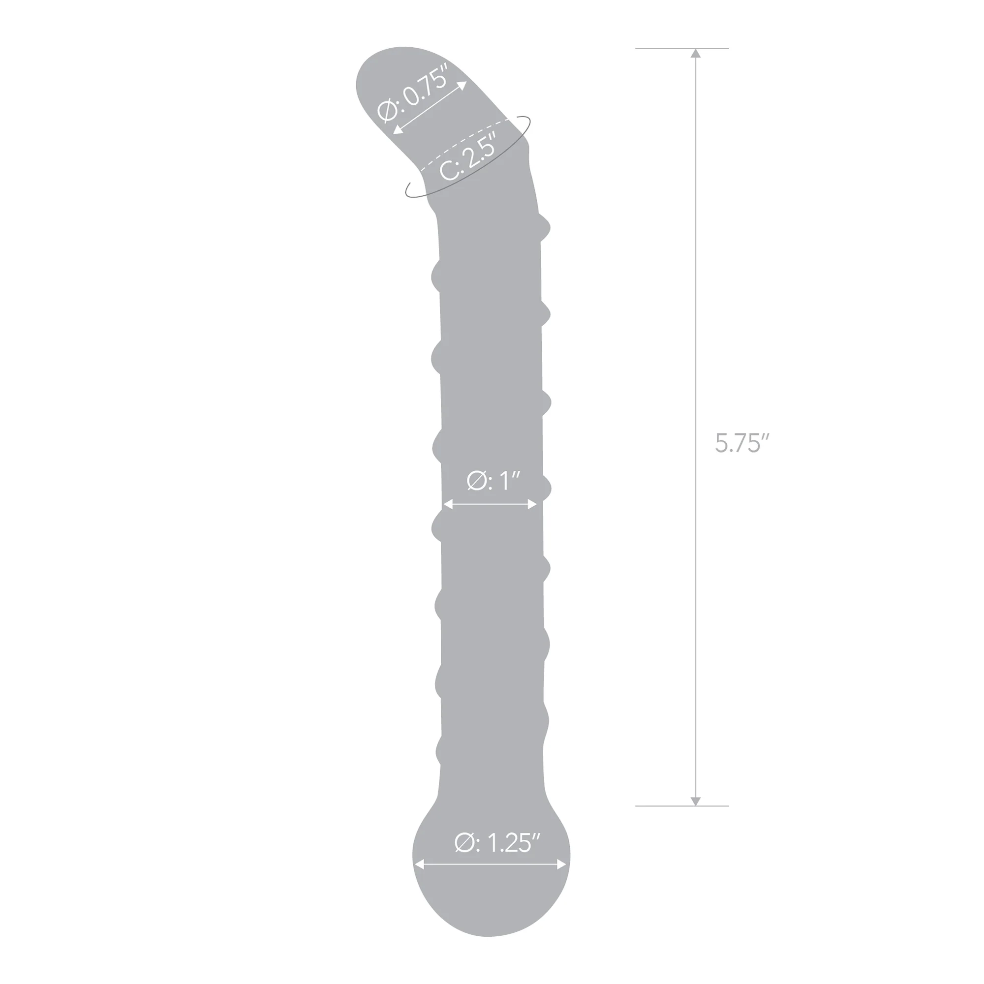 6.5" Mr. Swirly G-Spot Dildo - Image 6