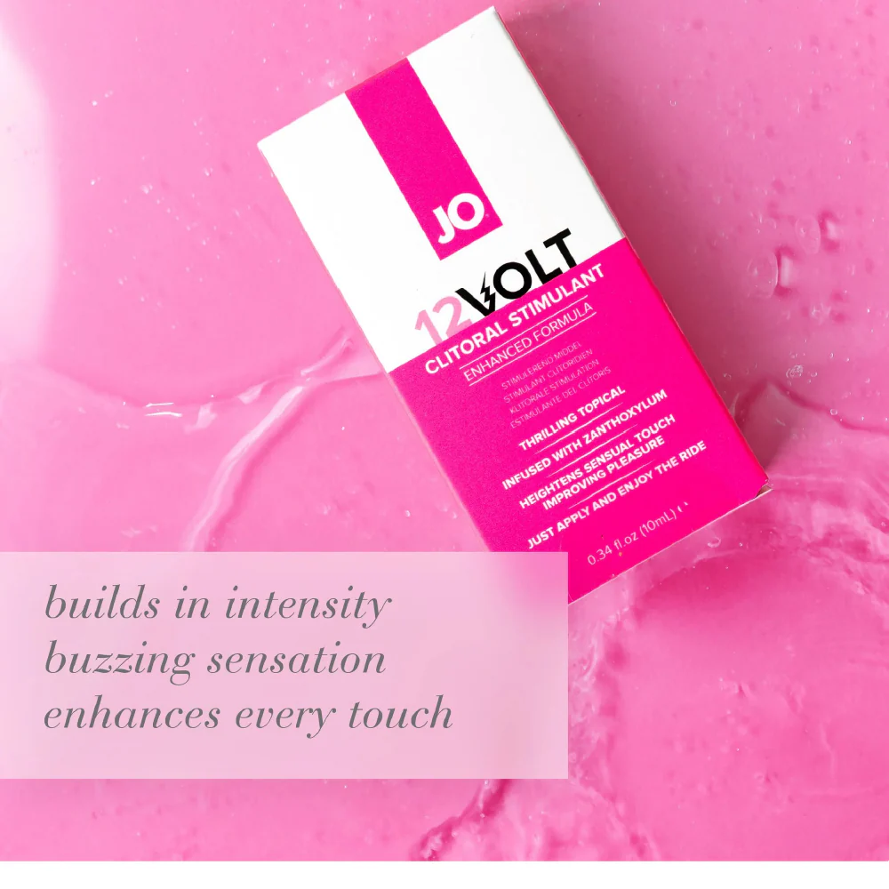 System JO 12 VOLT Clitoral Stimulation Serum 0.34 fl.oz. (10 mL) - Image 3