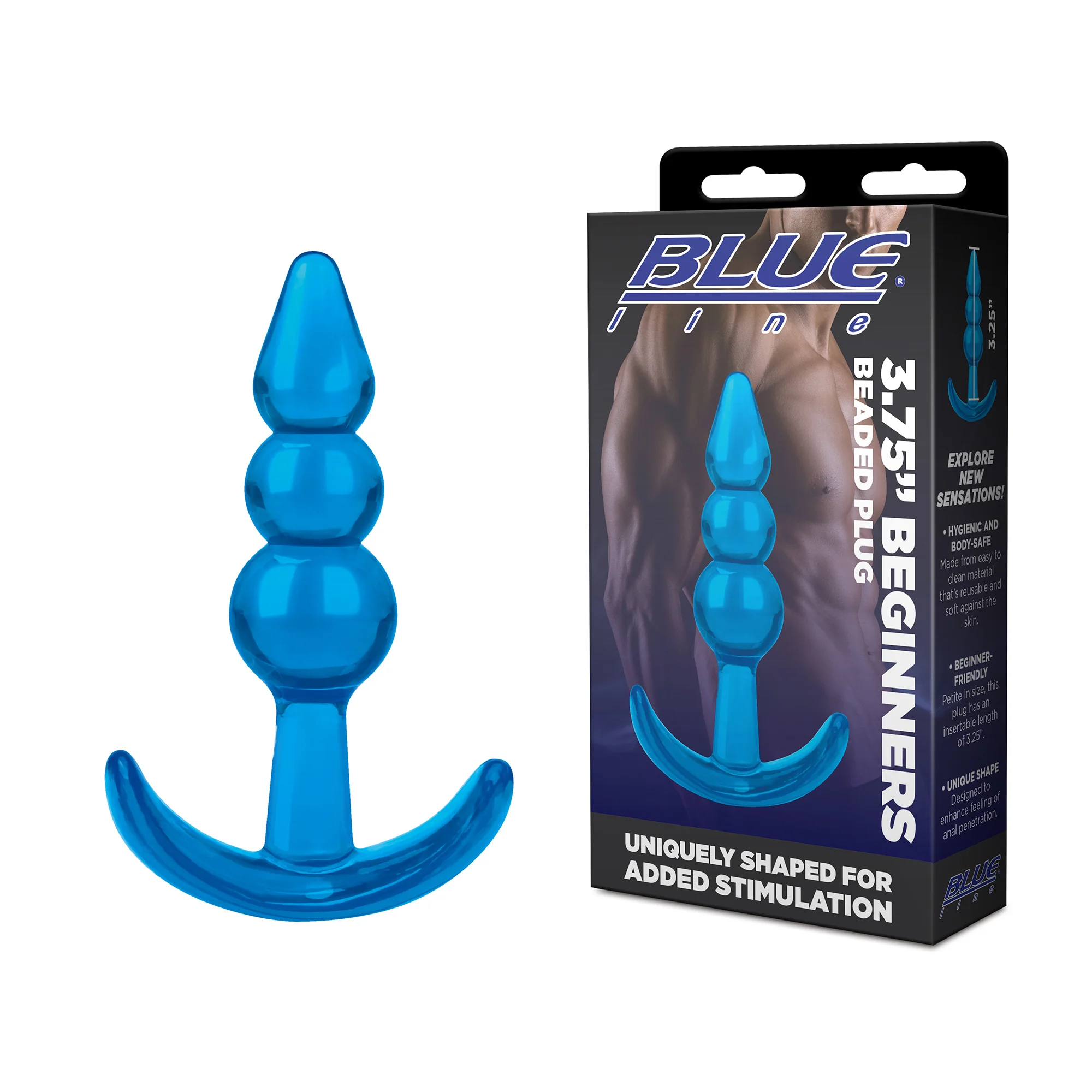 3.75" Beginners Beaded Plug - Image 2