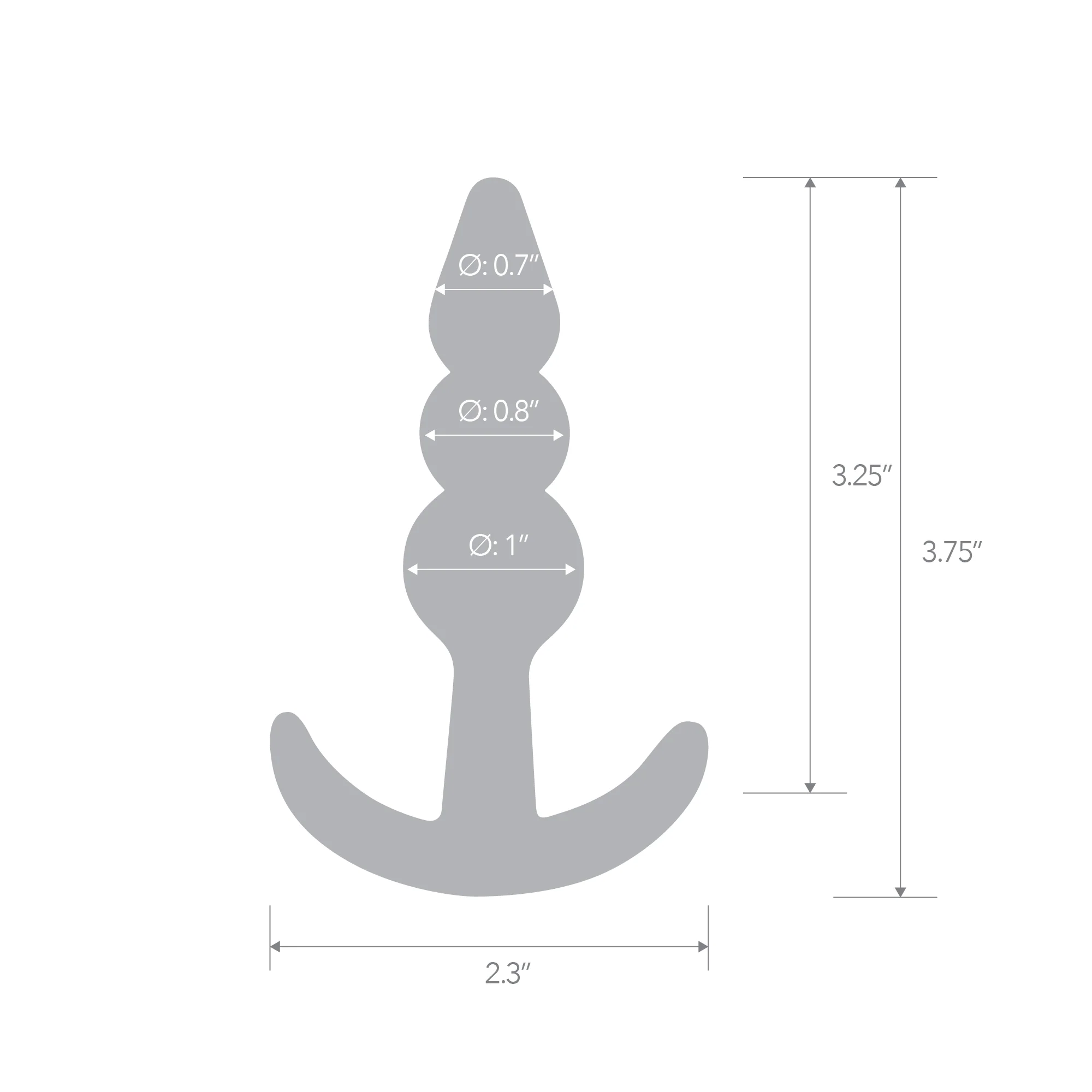 3.75" Beginners Beaded Plug - Image 4