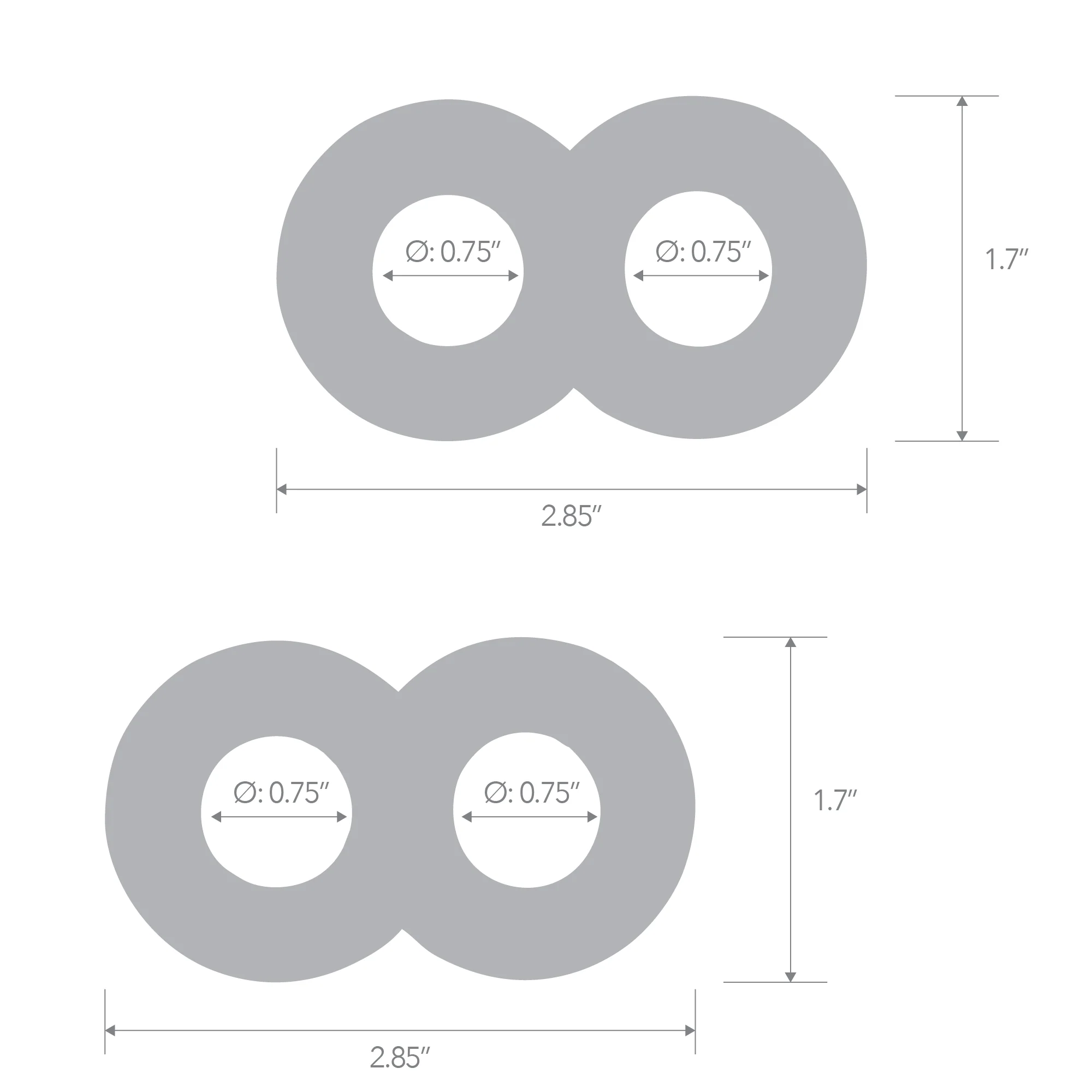 2-Pack Duo Cock And Ball Stamina Enhancement Ring - Image 5