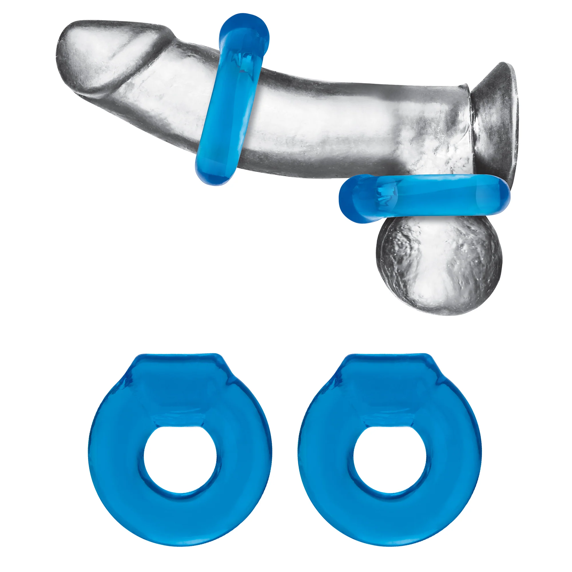 2-Pack Ultra-Stretch Stamina Endurance Ring - Image 4