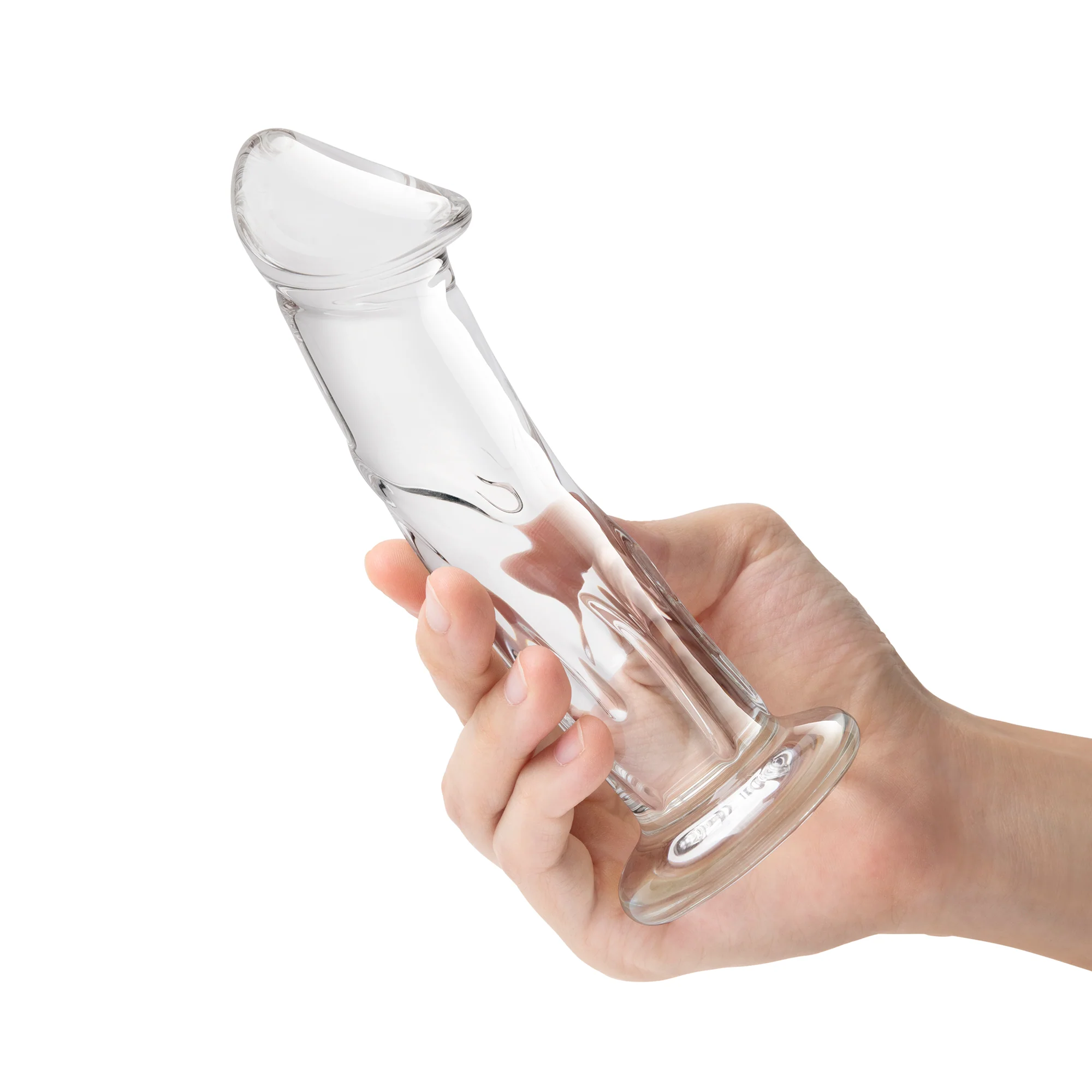 6" Veiny Dildo With Flat Base - Image 3