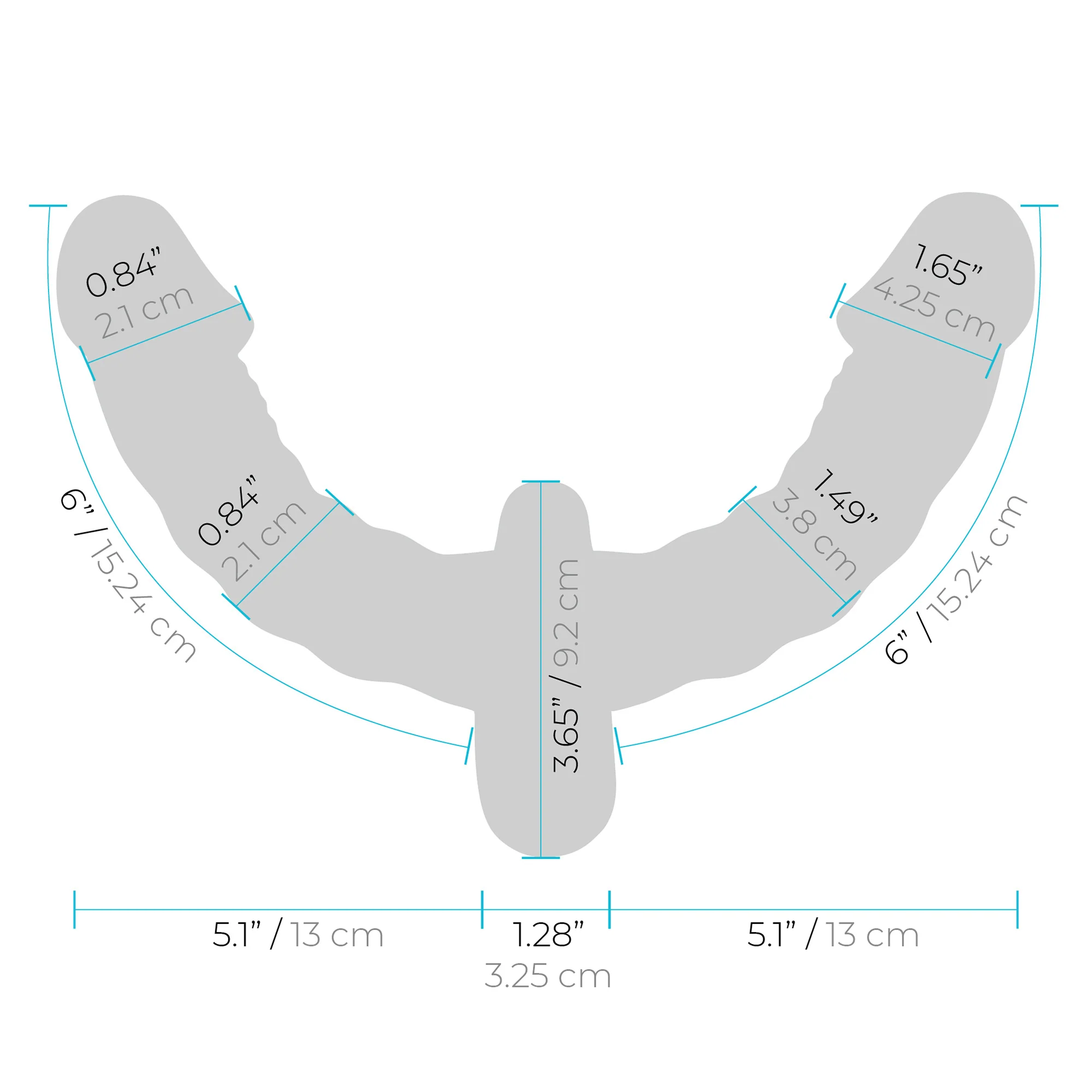 Vibrating Pleasure For 2 Double-Ended Strap-on - Image 6